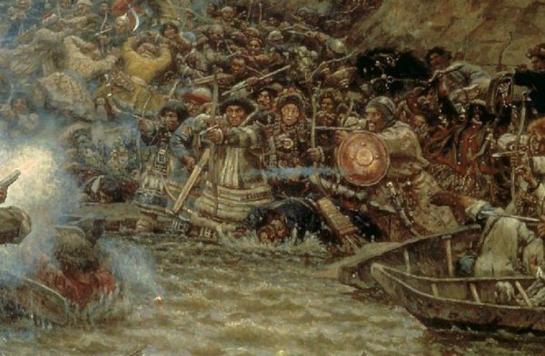 Покорение Сибири Ермаком Тимофеевичем