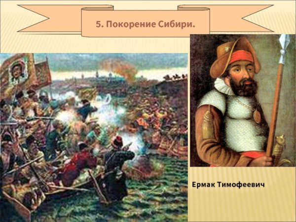 Суриков Ермак покоряет Сибирь
