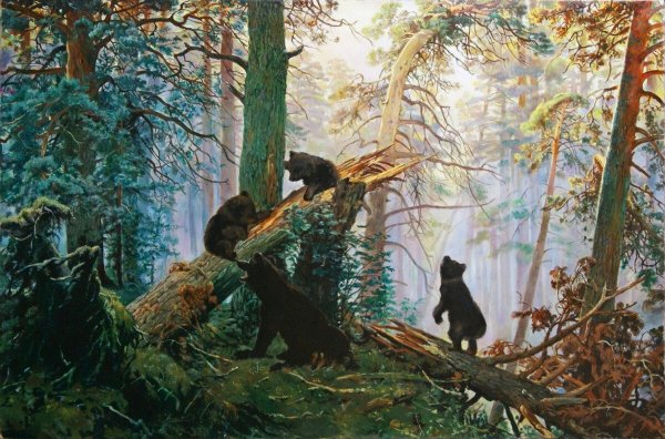 Утро в Сосновом Бору Шишкин