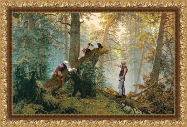 Утро в Сосновом Бору Шишкин