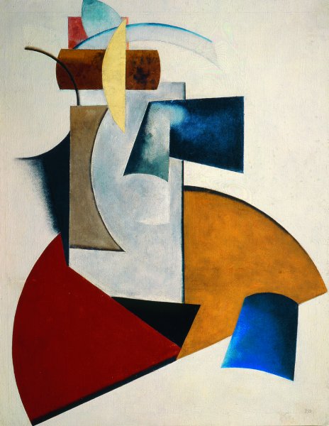 Александр Родченко беспредметная живопись композиция 64