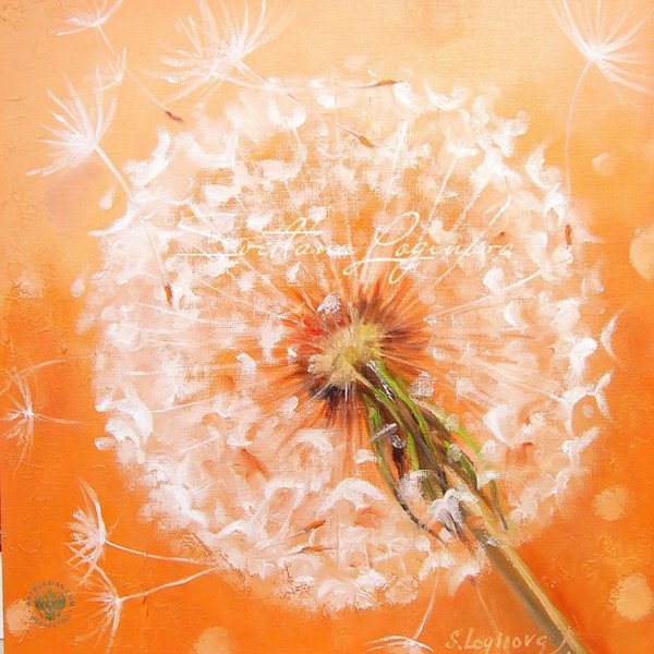 Картины в оранжевых тонах