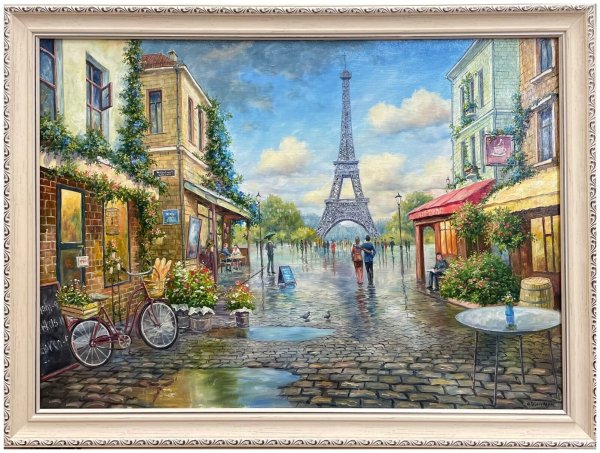 Пейзажи Парижа картины