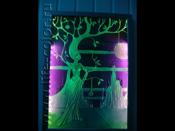 Рисунки со светящимися