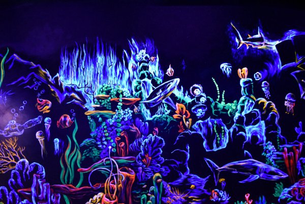 Живопись в ультрафиолете