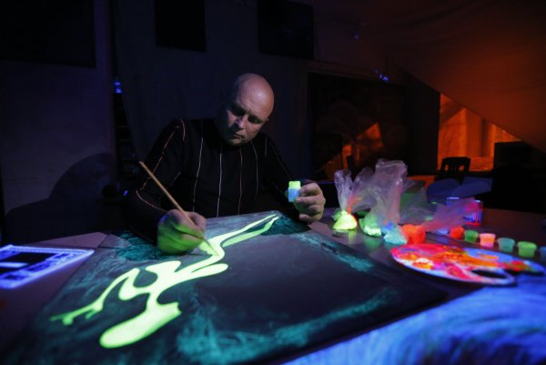 Флуоресцентная краска Нокстон