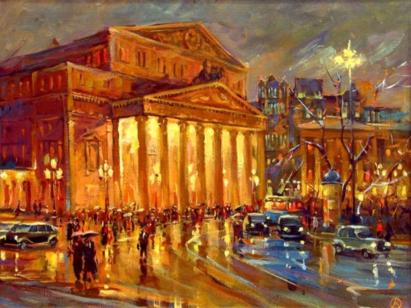 Большой театр картина 19 век