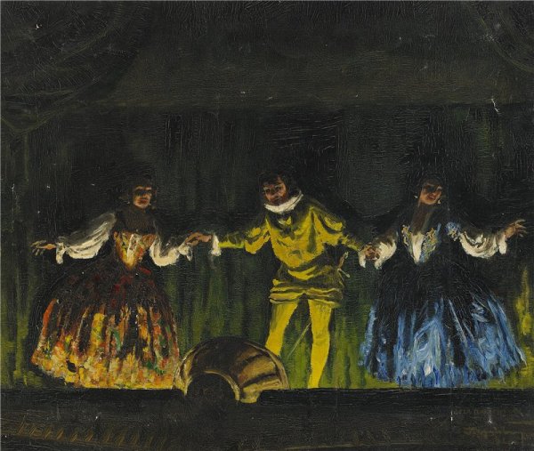 Театр в живописи