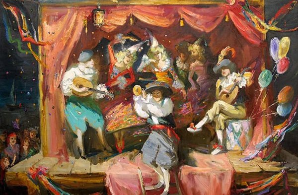 Скоморохи театр в России 18 век