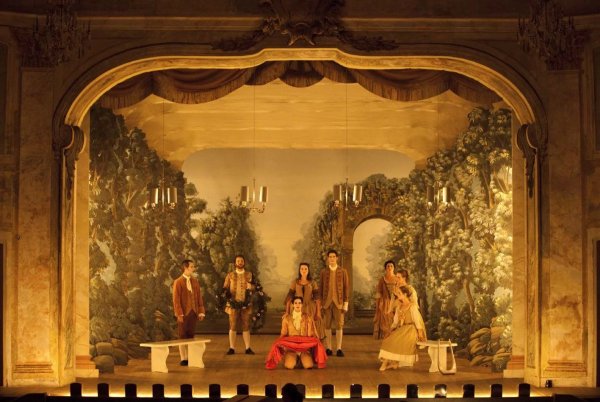 Барочный театр Франции 18 век декорации