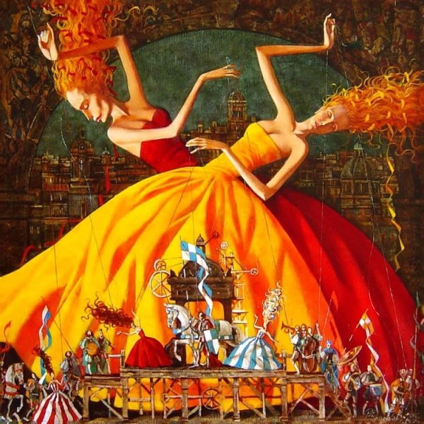 Художник Роман Заслонов картины