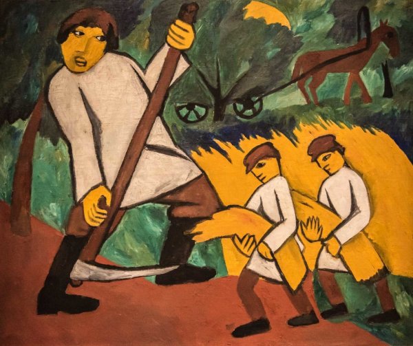 Наталья Гончарова сенокос