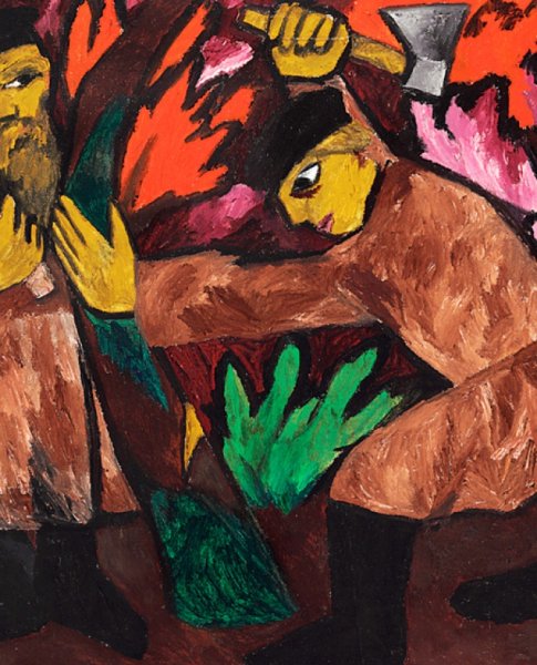 Гончарова н.с. «крестьянки» 1910