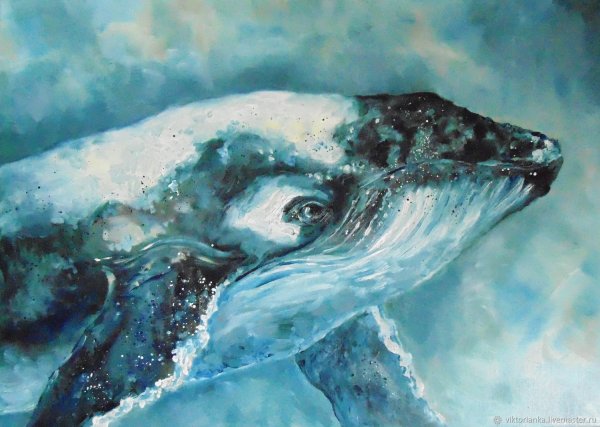 Кит живопись