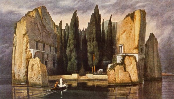 Арнольд Бёклин остров мёртвых