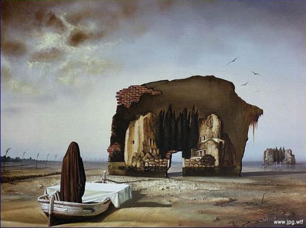 Арнольда Бёклина «остров мёртвых».