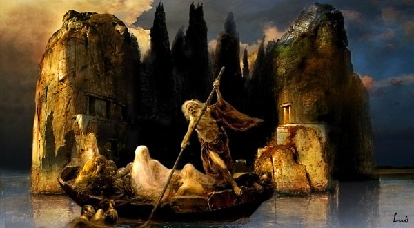 Арнольд Бёклин остров мёртвых