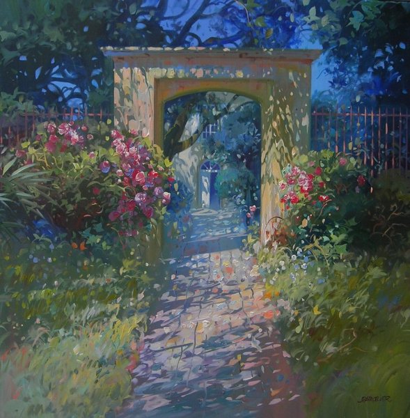 Французский художник Лоран парселье