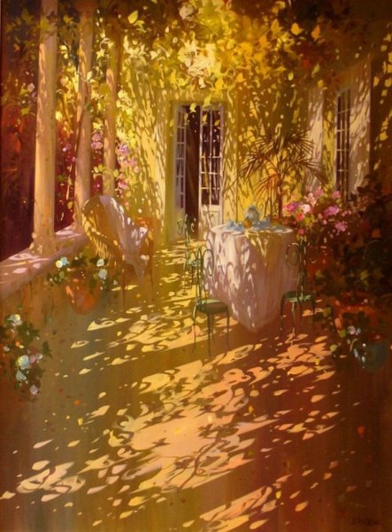 Французский художник Импрессионист Лоран парселье