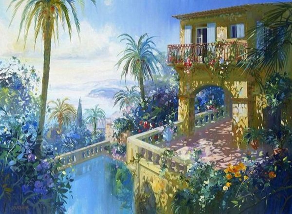 Художник Лоран парселье картины