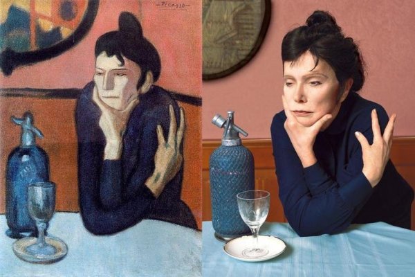 Любительница абсента Пабло Пикассо