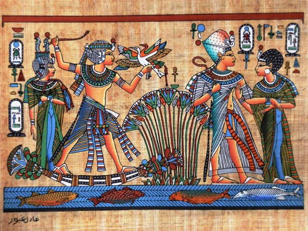 Фресковая живопись Египта