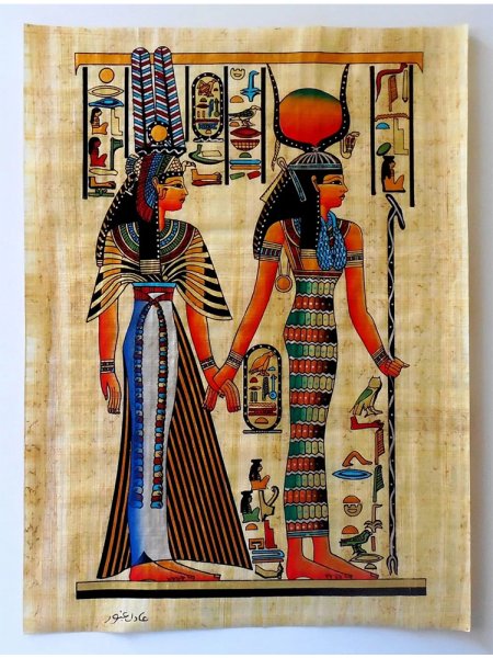 Богиня Исида в древнем Египте Папирус