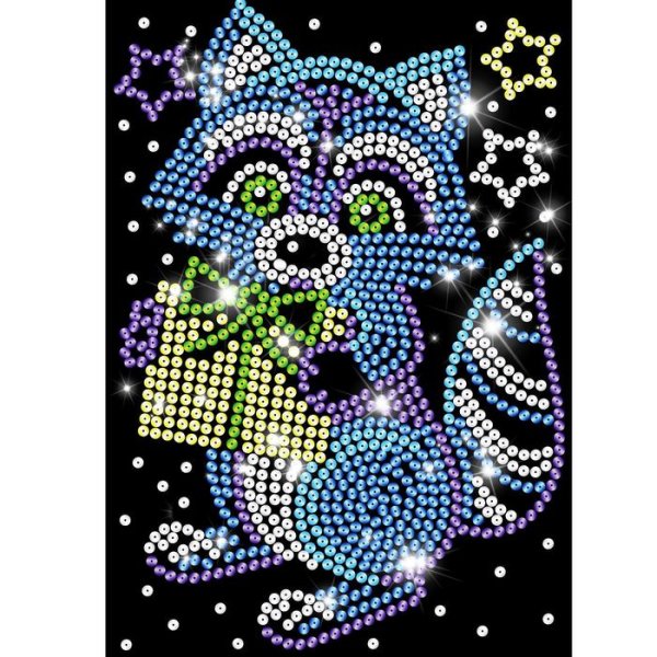 Аппликация из страз