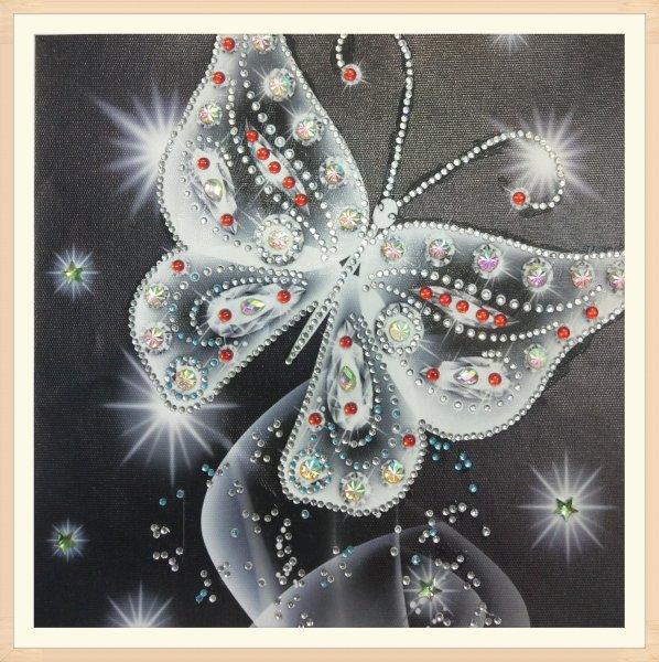 Вышивка стеклянными стразами