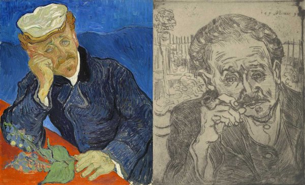 Портрет доктора Гаше Винсент Ван