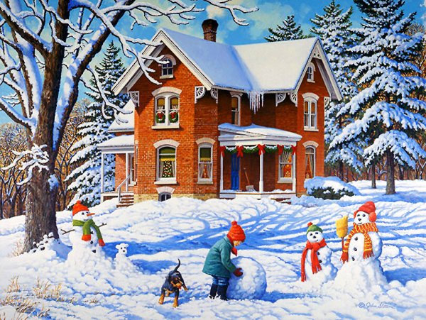 Зимние забавы