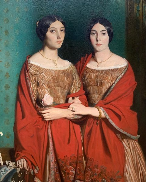 Шассерио Теодор две сестры 1843