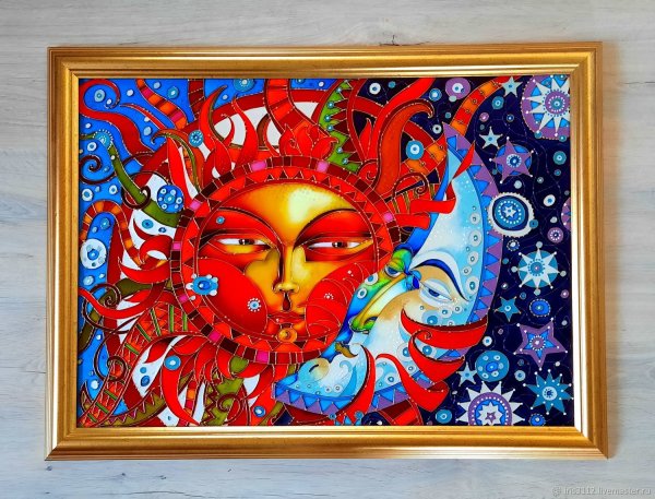 Витражи на стекле