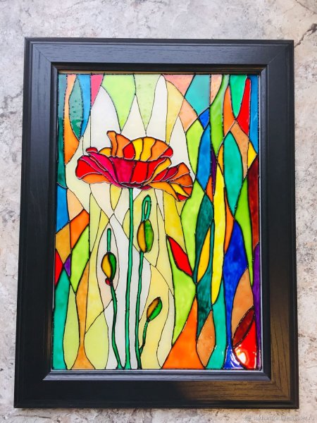 Витражная роспись по стеклу
