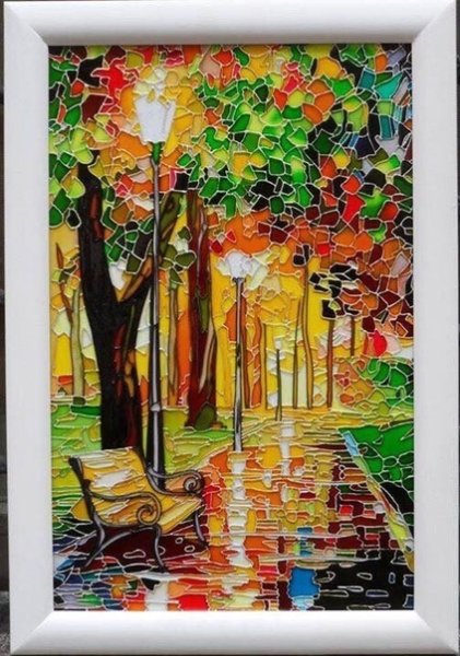 Луис комфорт Тиффани портрет