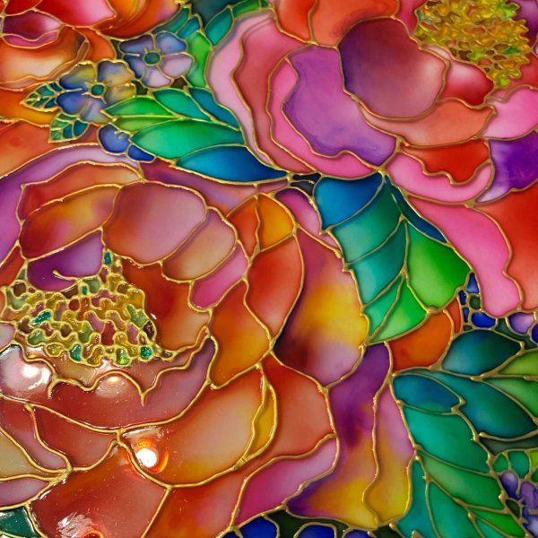 Екатерина Захваткина витражная роспись