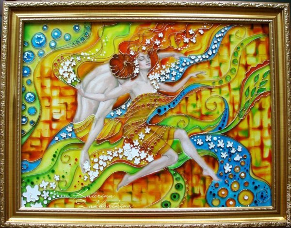 Витражная роспись по стеклу