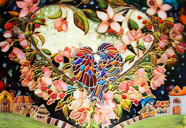 Витраж Арлекин