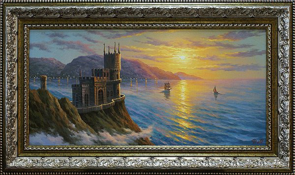 Ласточкино гнездо Крым живопись