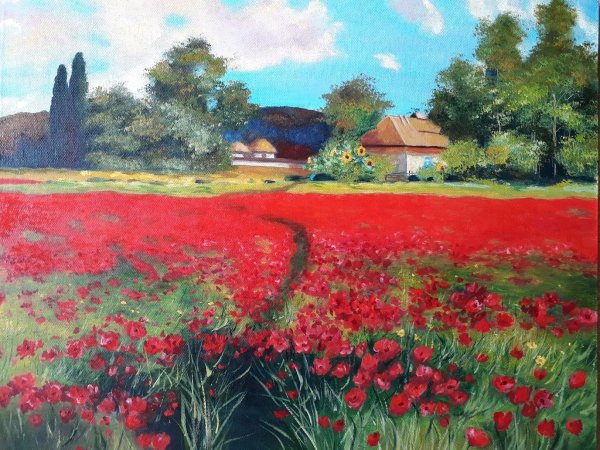 Эрих Паульсен Маковое поле