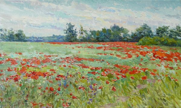 Эрих Паульсен Маковое поле