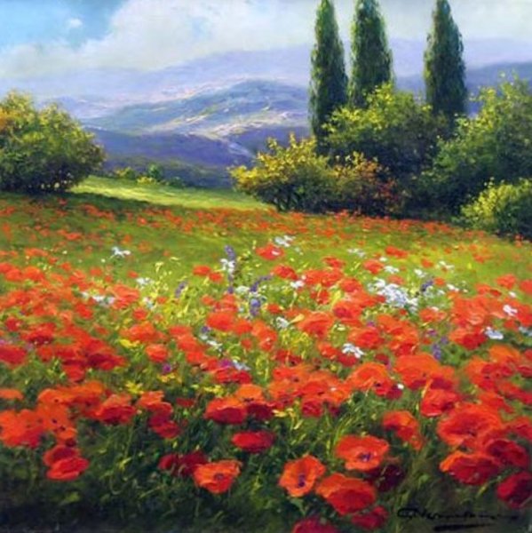 Пейзажи Герхард Несвадба