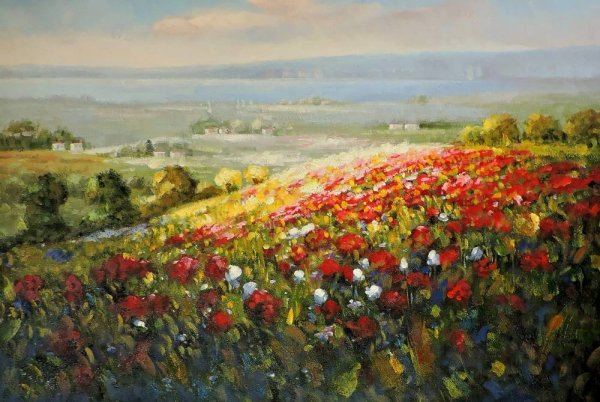 Художник Минаев Сергей. Поле