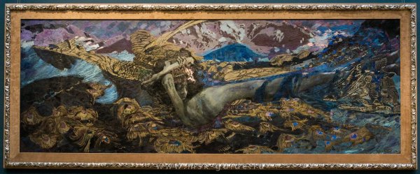 Михаил Врубель "цветы в синей вазе", 1886