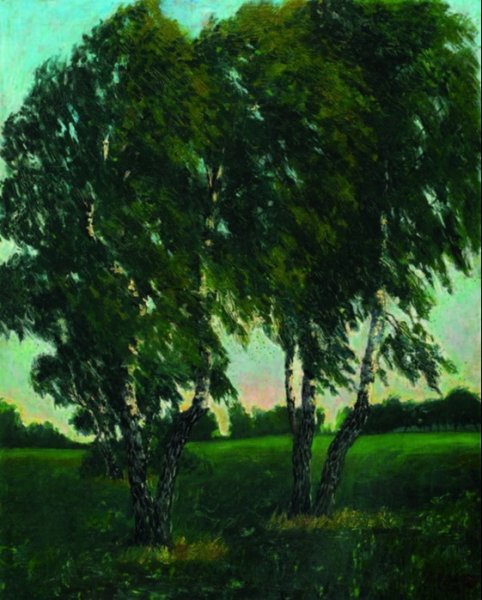 А.А. Рылов. «Зеленый шум». 1904.