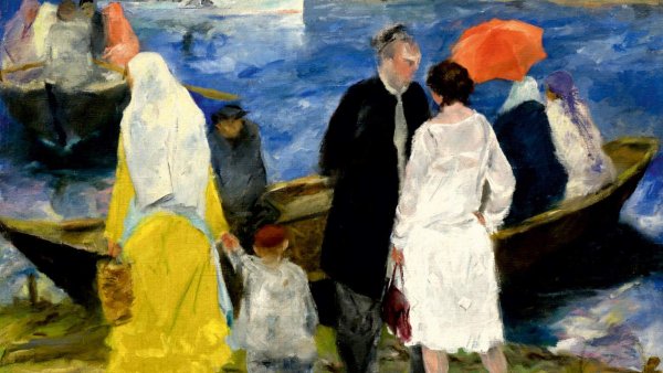 Татарский художник Урманче баки картины