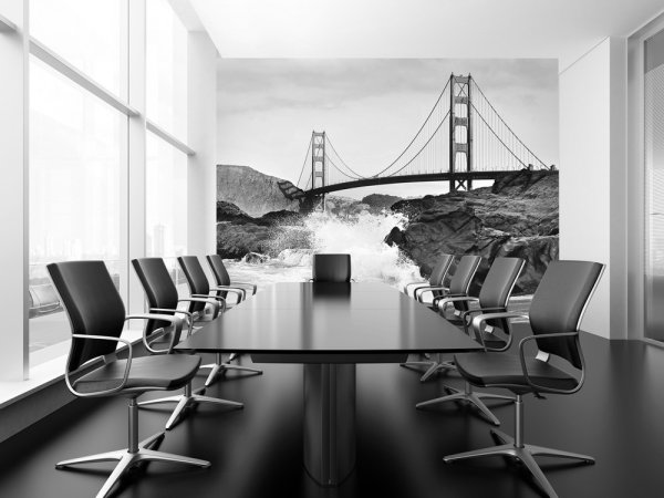 Фотообои в интерьере