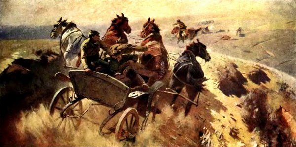 М.Б. греков. Тачанка. 1925.