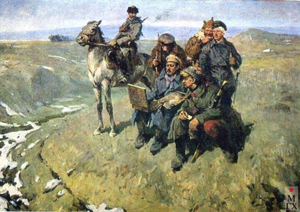 Митрофан Борисович греков тачанка