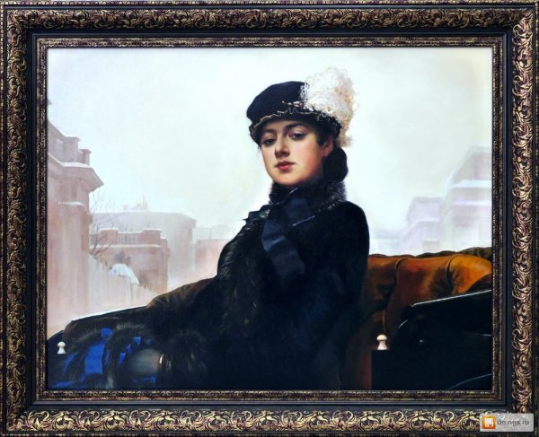 Крамской портрет неизвестной